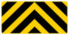 Bi-directional Chevron Sign Bi-directional Chevron Sign