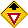 W3-2 Yield Ahead Symbol