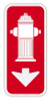 Fire Hydrant Sign