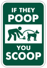 Dog Waste Sign