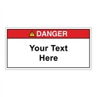 Custom Danger Decal 5x3