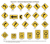 MUTCD - WARNING SIGNS