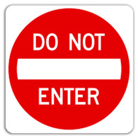 The Importance of “Do Not Enter” Signs