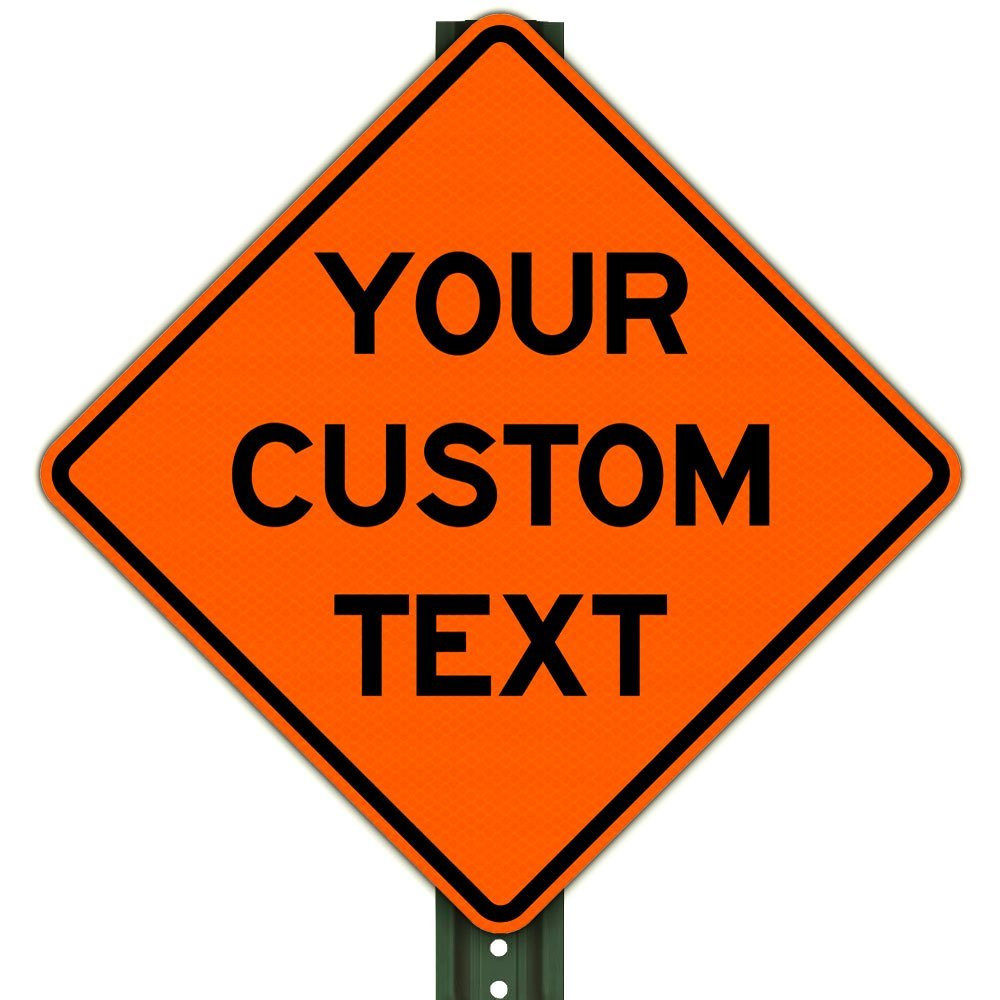 Custom Construction Signs Dornbos Sign & Safety, Inc.