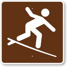 Surfing Sym Sign