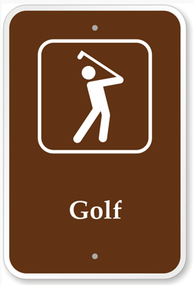 Golf Sign