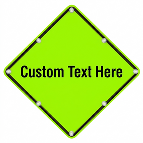 Flashing LED Custom School Zone Sign