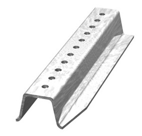 GALVANIZED U-CHANNEL SIGN POST