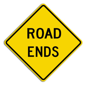 road ends