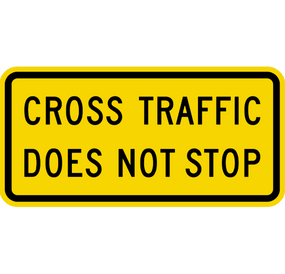 cross traffic does not stop