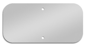 12" x 6" Aluminum Blanks, Sign blanks