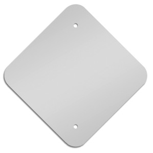 Aluminum Metal Sign Blank - 18 in x 24 in - 8 Colors