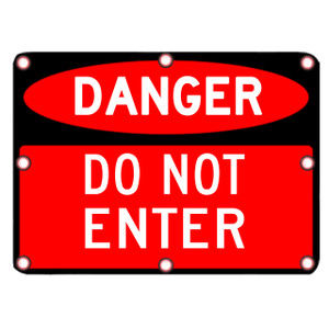 LegendViz® LED Do Not Enter Sign (R5-1) - TAPCO - Traffic and