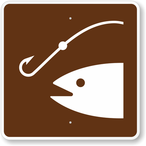 Fishing Area Sign  Dornbos Sign & Safety, Inc.
