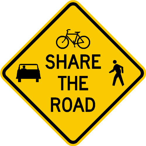Share The Road - 1 - Dornbos Sign & Safety Inc.