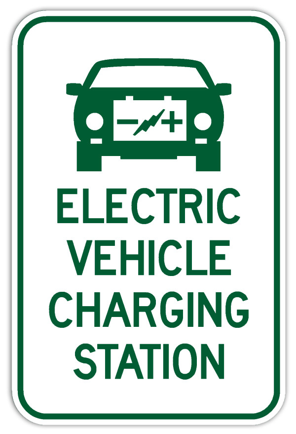 Electric Vehicle Charging Station Signs From Dornbos Sign & Safety