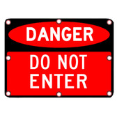 DANGER DO NOT ENTER SIGN