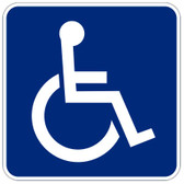 Handicap Symbol Sign