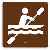 Kayaking Symbol Sign