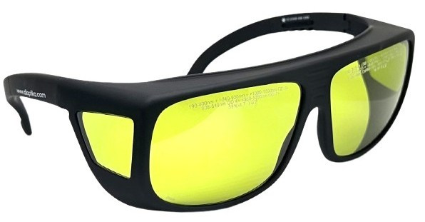 LG-001 Nd YAG 1064 nm 1070 nm 1080 nm Laser Safety Goggles - OD 7+ LB7 -  Fitover