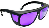 LG-013 Universal Fit Dye Laser Safety Glasses 585nm
