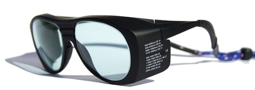 Gafas de ajuste láser, 455-485 / 532 / 633-640 nm, hasta 10 mW