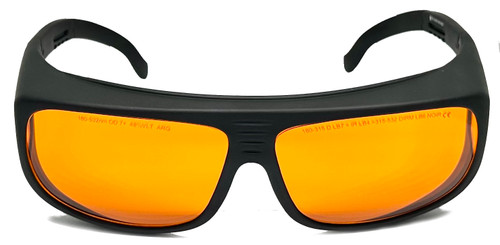 455nm laser engraver safety glasses OD 7+ front view
