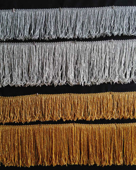 Belly Dance Make It Yourself ~ Deluxe Rayon/Lurex Chainette Fringe