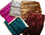 Belly Dance Make It Yourself ~ Brilliant Metallic Stretch Flat Sequin Trim ~ 1 ½ Inch