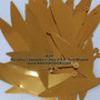 Gold Paillettes (Spangles) ~ Size: 3 1/4" Tear Shaped Paillettes