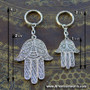 Hand of Fatma / Hamsa Filigree Key Chain Dimentions