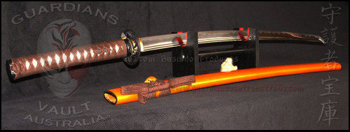 Orange Phoenix / 1060CS / Samurai Katana - Guardians Vault Australia