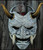 Heron Ghost Oni Mask - Japanese Demon Facemask Heron Ghost Oni Mask - Japanese Demon Facemask