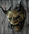 Goruden Ghost Oni Mask - Japanese Demon Facemask Goruden Ghost Oni Mask - Japanese Demon Facemask