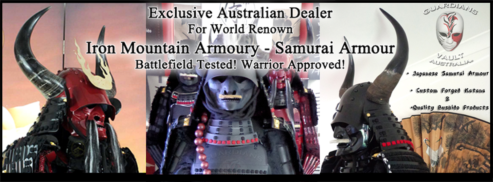 Guardians Vault Australia Traditional Samurai Armour Katana