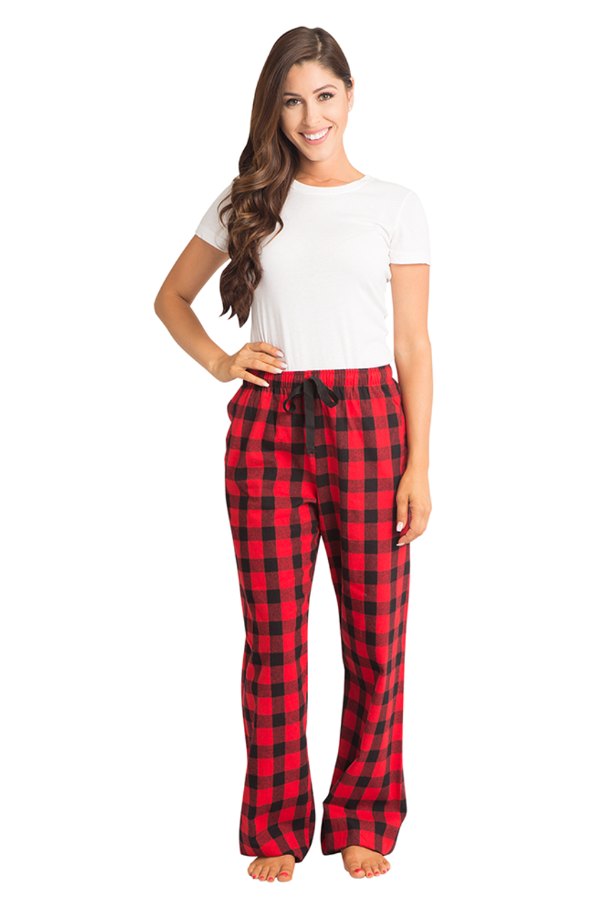 Pants - Flannel Pajama Pants (Blue Plaid) – Blue Lake Fine Arts Camp