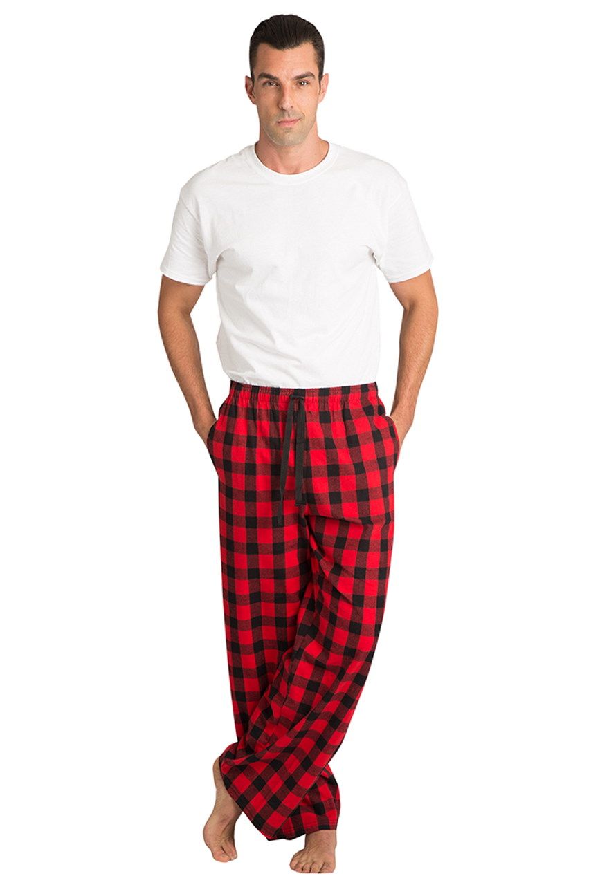 Printed Flannel Pajama Pants