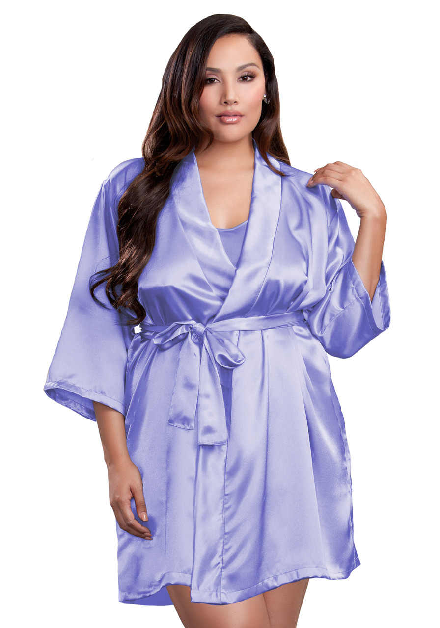 plus size maid of honor robe