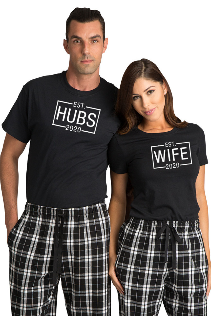 Furana - Couple Matching Plaid Pajama Shorts