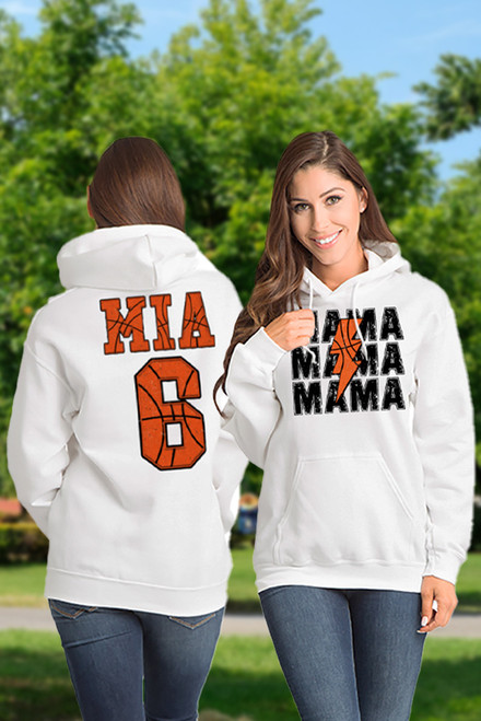 basketball mamma hoodie