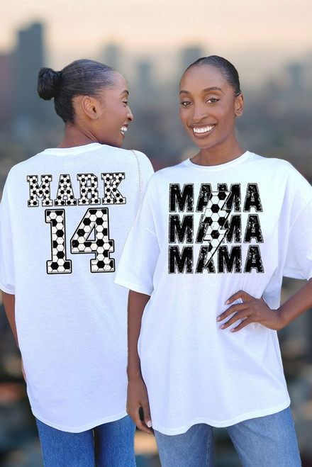 Personalized Soccer Mama T Shirts