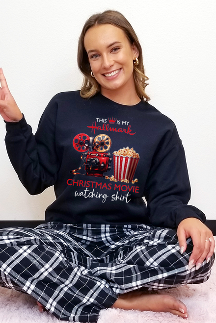 This is My Hallmark Christmas Movie Watching Sweater