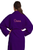 Zynotti's Embroidered Unisex Velour Shawl Robe