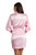 Zynotti's Rhinestone Bridesmaid Satin Robe - Available in 25 Robe Colors