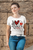 Custom My Hearts Is On The Field Baseball Tee