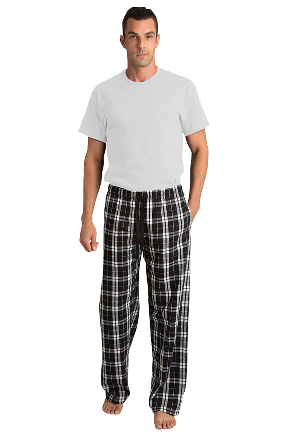 Men's Personalized Custom Print Flannel Pajama Pants | ZYNOTTI