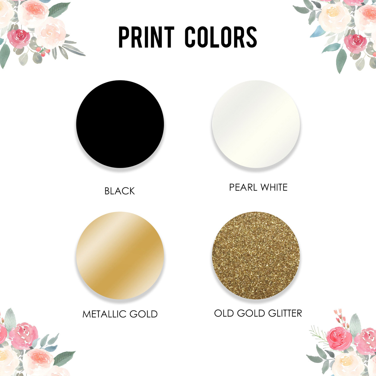 Print Color Chart