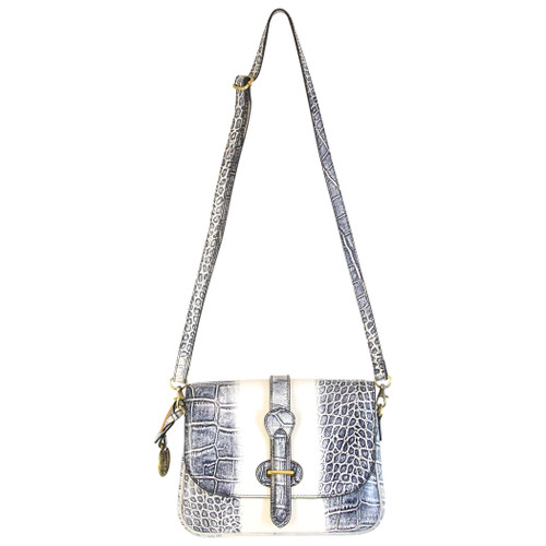 Smith & Wesson Croc Crossbody White/Black