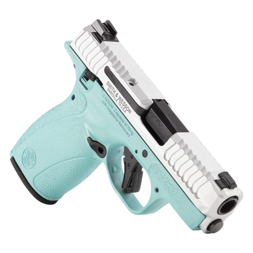 S&W® BODYGUARD® 2.0 THUMB SAFETY ROBIN'S EGG BLUE/SILVER