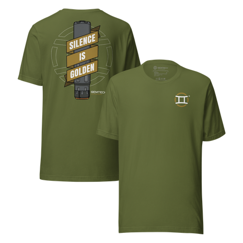 Gemtech® Silence is Golden Tee